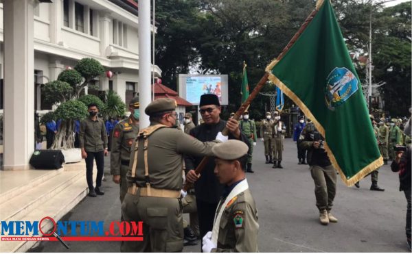 Peringati HUT Jatim, Pemkot Malang Gelar Apel Estafet Pataka menuju Kota Batu