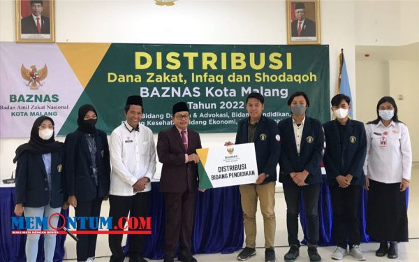 Baznas Kota Malang Distribusikan Rp 455 Juta untuk Program Kemanusiaan hingga Pendidikan