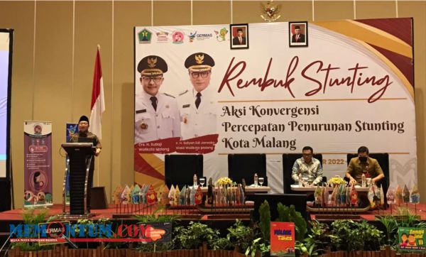 Wujudkan Kota Bebas Stunting, Pemkot Malang Gelar Rembuk Stunting