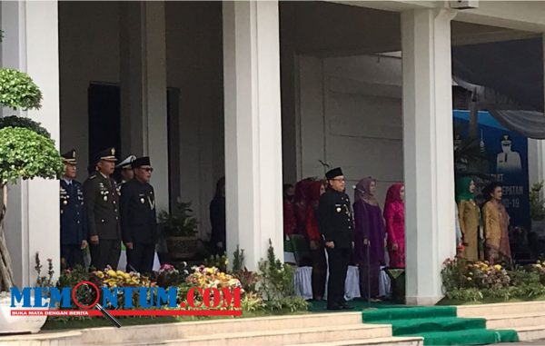 Usai Pimpin Upacara Peringatan Hari Jadi Provinsi, Wali Kota Sutiaji Ingatkan Tiga Karakter