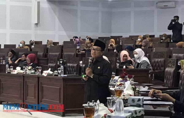 Wali Kota Malang Paparkan Beberapa Jawaban Atas Pandangan Umum Fraksi Terhadap Ranperda APBD 2023