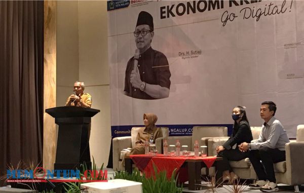 Wujudkan Kota Produktif Berbasis Ekraf, Disporapar Kota Malang Gelar Shearing Knowledge Go Digital