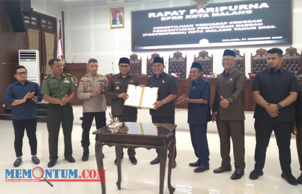 39 Usulan Ranperda Jadi Bahasan Paripurna DPRD Kota Malang Mengenai Propemperda 2023