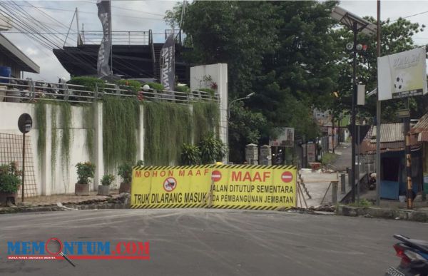 Akses Jembatan Sudimoro Masih Ditutup, DPUPRPKP Kota Malang Klaim Sudah 99 Persen