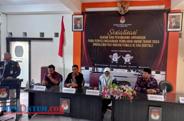 Cegah dan Antisipasi Pelanggaran Pemilu, KPU Kota Malang Sosialisasikan Problematika Hukum Pemilu di Era Digital