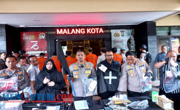 Polresta Malang Kota Tetapkan Tujuh Orang Tersangka dalam Pengerusakan Toko Merchandise Kantor Arema FC