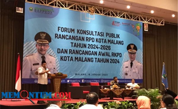 Sampaikan Arah Kebijakan Pembangunan Kota Malang, Wali Kota Sutiaji Tekankan Skala Prioritas dan Fokus