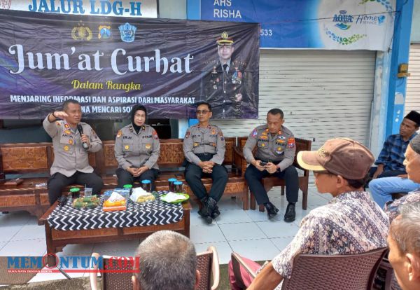 Program Jumat Curhat Polresta Malang Kota di Terminal Landungsari Jadi Ajang Keluh Kesah Sopir terhadap Jalur Satu Arah