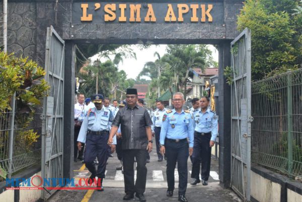 Penguatan Tugas Pokok dan Fungsi, Mantan Kalapas Kelas 1 Malang yang Kini Staf Khusus Menkumham Lakukan Kunjungan