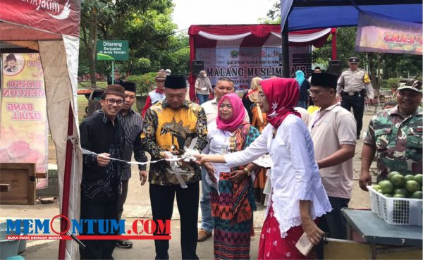 Ikuti Gelaran Malang Muslim Fair, Diskopindag Siap Wadahi Kepengurusan Izin Berdagang