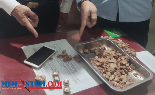 Penyelundupan Sabu dalam Makanan Wafer Berhasil Digagalkan Lapas Kelas 1 Malang