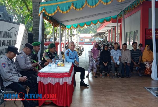 Lebaran Hari Kedua, Lapas Kelas 1 Malang Dipenuhi Pengunjung Keluarga WBP