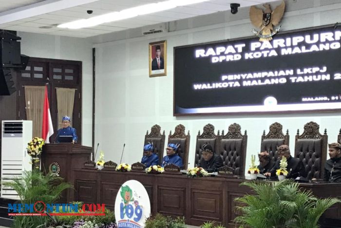 Paripurna Penyampaian LKPJ 2022, Wali Kota Malang Ungkap Progres Pertumbuhan Ekonomi