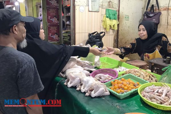 Pasca Idul Fitri, Harga Bahan Pokok di Pasar Besar Kota Malang Relatif Stabil