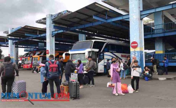 Penjualan Tiket Bus di Kota Malang Alami Peningkatan hingga 80 Persen