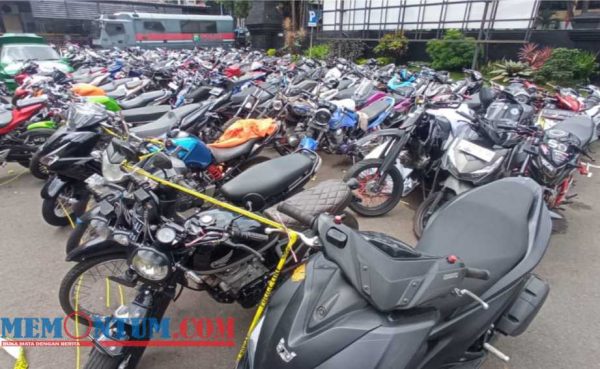 Polresta Malang Kota Buka Pengambilan 211 Kendaraan dari Aksi Balap Liar dan Tak Sesuai Spesifikasi