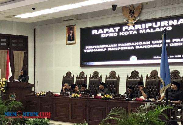 Izin Mendirikan Bangunan Jadi Sorotan Fraksi DPRD Kota Malang, Wali Kota Pertegas Akan Lakukan Pengawasan