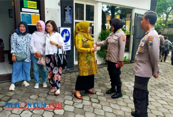 Kelulusan SMK SMA, Petugas Polresta Malang Kota Ingatkan Euforia dan Jaga Kamtibmas