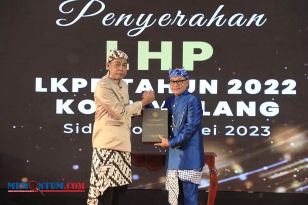 Kota Malang Kembali Boyong Raihan WTP atas Laporan Keuangan 2022