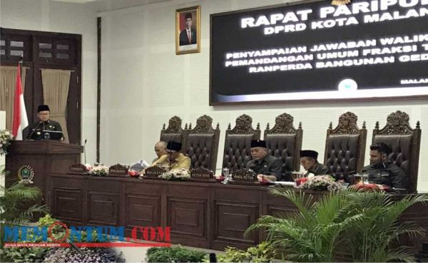 Ranperda Bangunan Gedung, Ketua DPRD Kota Malang sebut Anggaran Masterplan Banjir Rp 1,8 Triliun