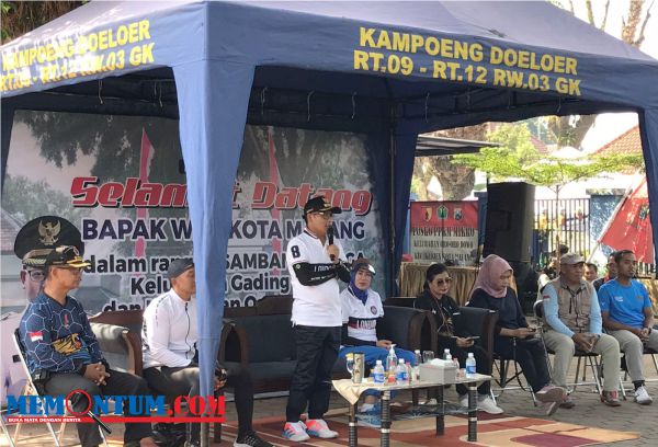 Kembali Gelar Program Sambang Kelurahan, Pemkot Malang Sasaran Dua Kelurahan dan Beri Bansos